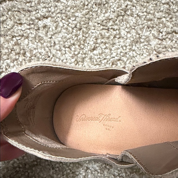 Universal Thread Taupe Ankle Booties - Picture 7 of 7